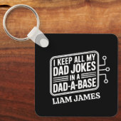 Funny Vater Jokes Fathers Tagesgeschenk für Papa Schlüsselanhänger (Vorderseite)