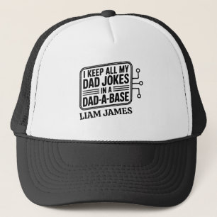 Funny Vater Jokes Fathers Tagesgeschenk für Papa Truckerkappe