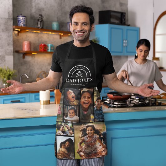 Funny Vater Jokes Grill Master | Personalisiertes Schürze