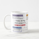 Funny Vater Jokes Kaffeetasse (Links)