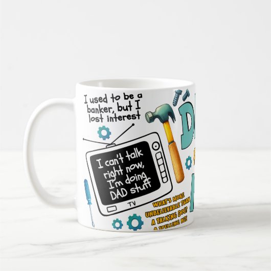 Funny VATER Jokes Tasse (Links)