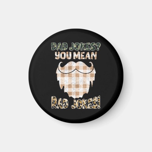 Funny Vater Jokes | Vatertag | Krasse Witze Magnet (Vorne)