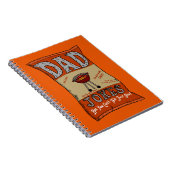 Funny Vater Jokes Vathers Day Grilling Quote T - S Notizblock (Rechte Seite)