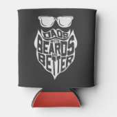 FUNNY VATER MIT BÄRTEN SIND BESSER VATER DAY DOSENKÜHLER (Vorderseite)