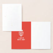 FUNNY VATER MIT BÄRTEN SIND BESSER VATER DAY FOLIENKARTE (Anzeige)