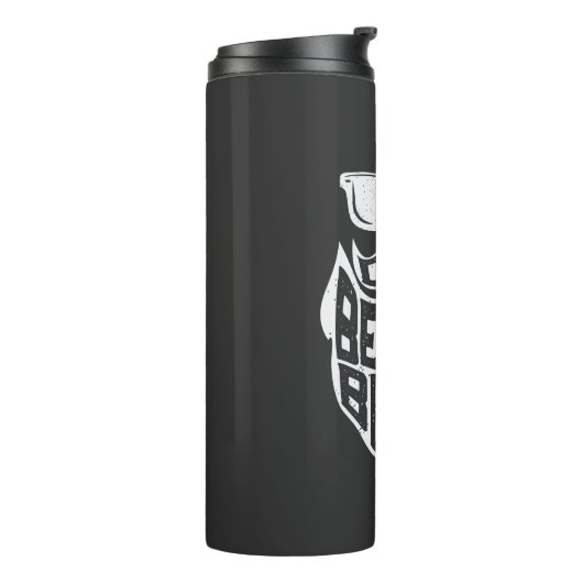 FUNNY VATER MIT BÄRTEN SIND BESSER VATER DAY THERMOSBECHER (Nach links gedreht)