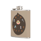 Funny Vater Monster Liebe Kaffeefass Flachmann (Links)