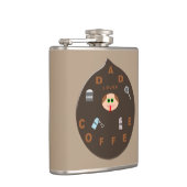 Funny Vater Monster Liebe Kaffeefass Flachmann (Rechts)