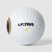 Funny Vater Monster Lieben Kaffee Golf Ball (Logo)
