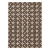 Funny Vater Monster Lieben Kaffeetablette Tischdecke (Vorderseite)