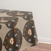 Funny Vater Monster Lieben Kaffeetablette Tischdecke (Beispiel)