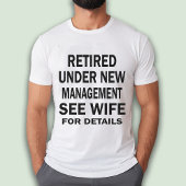 Funny Vater oder Husband Retirement weiß T-Shirt