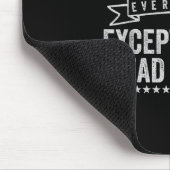 Funny Vater  Parco Civico-Ciani Spaß Mousepad (Ecke)