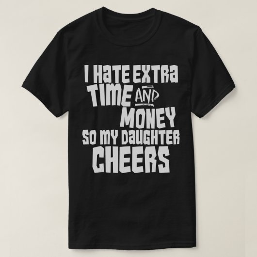 Funny Vater Parteichef Cheer Teamgeschenk T-Shirt (Design vorne)