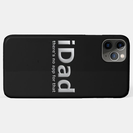 Funny Vater Phone App Join On Black Case-Mate iPhone Hülle (Rückseite (Horizontal))