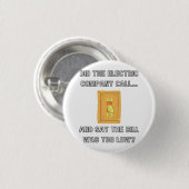 Funny Vater Redewendungen Button (Vorne & Hinten)