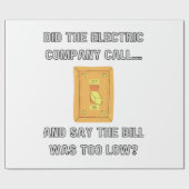 Funny Vater Redewendungen Geschenkpapier (Flach)