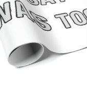 Funny Vater Redewendungen Geschenkpapier (Rolleneckpunkt)