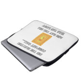 Funny Vater Redewendungen Laptopschutzhülle (Vorne Knopf)