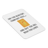 Funny Vater Redewendungen Magnet (Rechte Seite)