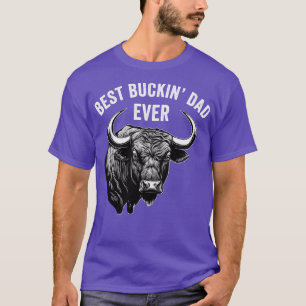 Funny Vater Rodeo Bull Riding Western Cowboy Best  T-Shirt