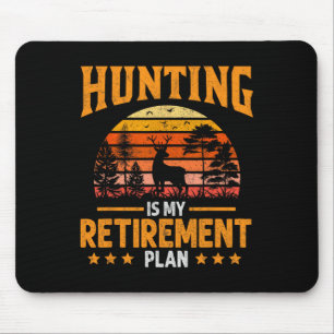Funny Vater Ruhende Opferjagd ist meine Rente Mousepad