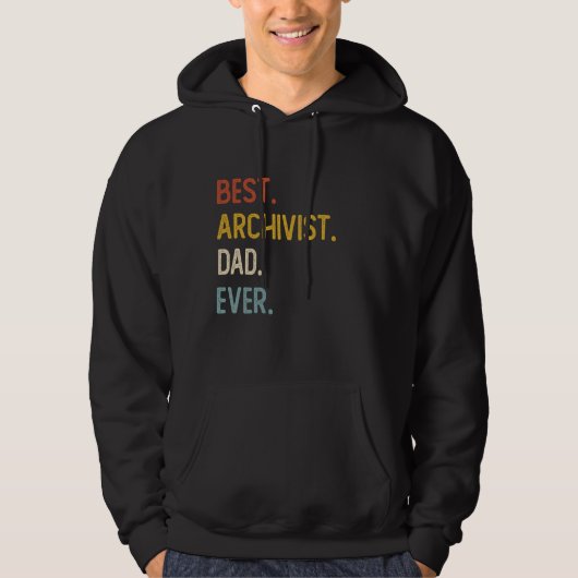 Funny Vater Shirts Der beste Archivist Vater Ever  (Vorderseite)