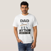 Funny Vater Simple Men's Tools Custom Personalisie T-Shirt (Vorne ganz)