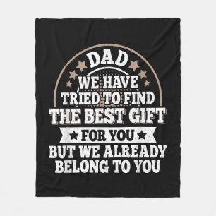 Funny Vater Sprichwort Graphic Vintag Papa Pater Fleecedecke