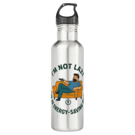 Funny Vater T - Shirt Energie Rettend Modus Edelstahlflasche