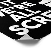 Funny Vater T Shirts, wenn ich es nicht reparieren Poster (Ecke)