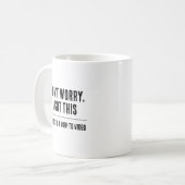 Funny Vater Tasse, ich got das Kaffeetasse (Vorderseite Links)