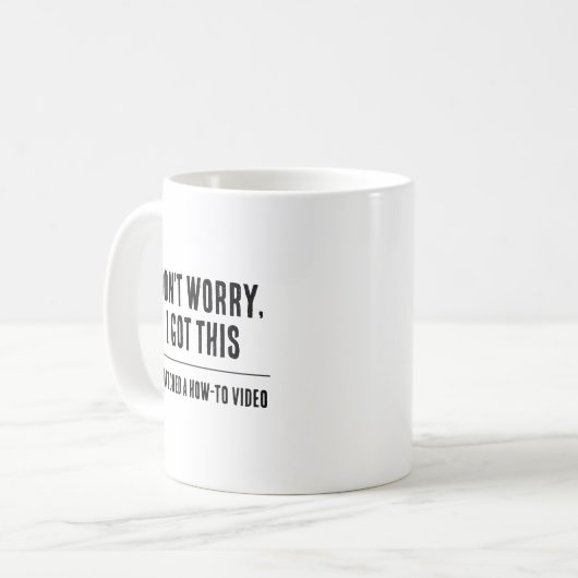 Funny Vater Tasse, ich got das Kaffeetasse (Vorderseite Links)