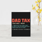 Funny Vater Tax Karte (Gelbe Blume)