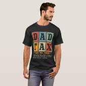 Funny Vater Tax T-Shirt (Vorne ganz)