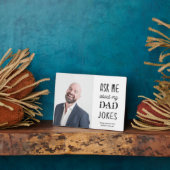 Funny Vater Vater Zitat Typografie Foto Fotoplatte (Seite)