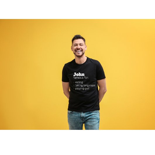 Funny Vater Vatertag, Neues Geschenk Personalisier T-Shirt