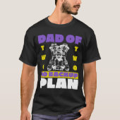 Funny Vater von zwei "No Backup Plan" Geschenk T-Shirt (Vorderseite)