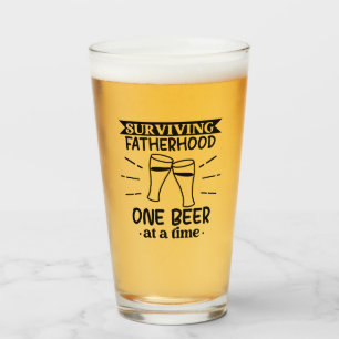 Funny Vaterhood Pint Glas