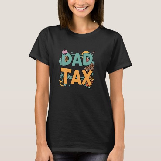 Funny Vaters steuerlicher Snack T-Shirt (Vorderseite)