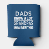 Funny Vaters wissen viel, aber Grandpas wissen all Dosenkühler (Rückseite)