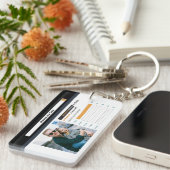 Funny Vatertag Bester Vater Schlüsselanhänger (Vorderseite rechts)