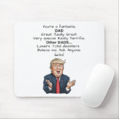Funny Vatertag Geschenk Donald Trump Mouse Pad Mousepad (Mit Mouse)