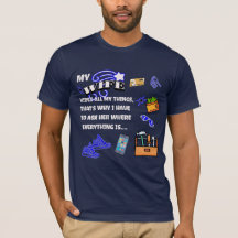 Funny Vatertag Handyman T - Shirt aus der Ehefrau