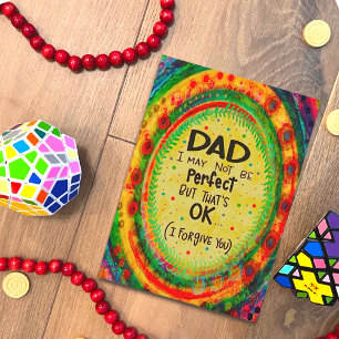 Funny Vatertag Perfect Child Inspirivity Vater Karte