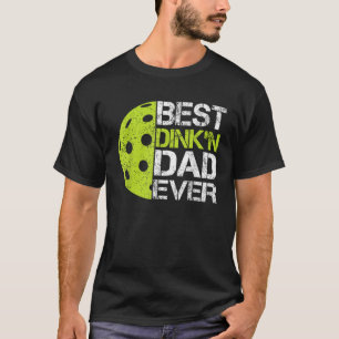 Funny Vatertag Pickleball Bester Vater je T-Shirt