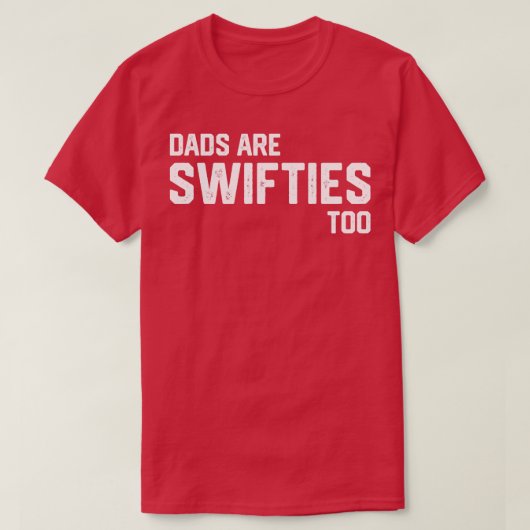 Funny Vathday Väter sind Swifties zu lange Sleev T-Shirt (Design vorne)
