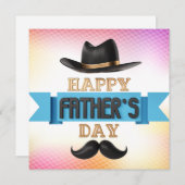 Funny Vathers Day Feiertagskarte (Vorne/Hinten)