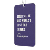 Funny Vathers Day Gag Opa Geschenk für Papa Autolufterfrischer (Links)