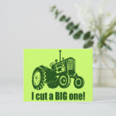 Funny Vathers Day Postkarte (Stehend Vorderseite)